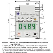 Прибор для измерения малых расходов газа ПИМР-30