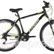 Велосипед Stinger 26“ Caiman 146812 черный, сталь, размер 18“ фото