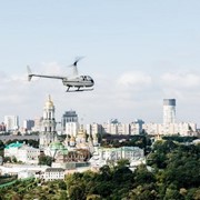 Полет над Киевом на вертолете Robinson R66 фото
