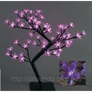 Светодиодное дерево «ЦВЕТУЩАЯ САКУРА» 45см, розовое фото