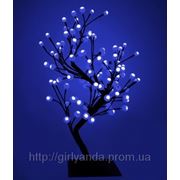 Светодиодное дерево «СНЕЖНЫЕ ШАРИКИ» 60см, голубые фото