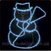 Новогодний мотив “снеговик“ LED-XM(FR)-2D-CK002-W-240V-24 фото