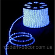 Светодиодный шнур Дюра лайт LED 2W -100-240V (36 led/m) Синий
