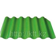 Шифер цветной 51/177-1250 - 6,0 мм . 6 волн. (зеленый) фото
