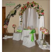 Изготовление цветочных композиций на свадьбу фото