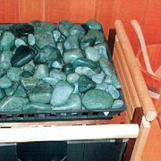 Камни для бани - нефрит, фасованный по 10 кг фото