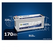 Батарея Varta Promotive Blue 170Ah M8 фото