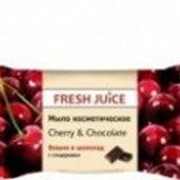 Косметическое мыло Fresh Juice Черешня и шоколад 75 г фото