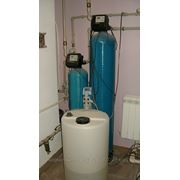Фильтры умягчения воды производительность 0,6 м3/ч. Очистка воды. фото