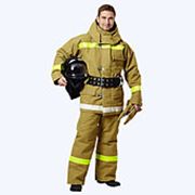 Боевая одежда пожарного фотография
