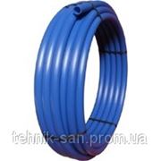 Труба PN10 “М-пласт“ синяя (115) 63х4,7 ПЭ-80 фотография