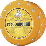Сыр ДОБРЯНА Российский большой твердый 50%, ~7,5кг фотография
