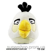 Белая птица Angry Birds для атракционнов (Большая для выстрелов) - 25 см