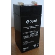 Акб аккумулятор батарея 4v 4ah (4в 4ач) X-Digital для весов, фонаря фото