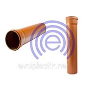 Канализационные трубы наружные 110 x 1000 мм (3,2мм)