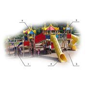 Детская площадка - игровой комплекс фотография