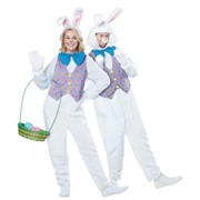Карнавальный костюм California Costumes Пасхальный кролик ростовая кукла взрослый, S/M (46-50)