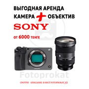 Набор камера Сони + объектив фото