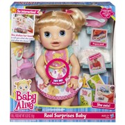 Кукла Удивительная малютка Baby Alive Hasbro A3684H фотография