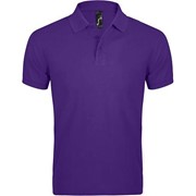 Рубашка поло мужская PRIME MEN 200 темно-фиолетовая, размер S фото