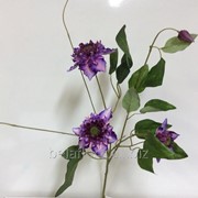 Цветок искусственный “Клематис ветка микс“ AJ60640 фотография