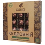 Набор конфет Сибирские Афины кедровый Метеорит с сосновой шишкой 160 гр