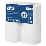 T4 - Tork туалетная бумага в стандартных рулонах - 4 рул/уп, 184 л/рул, 2 слоя фотография
