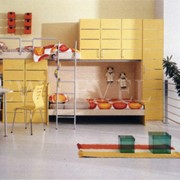 Мебель детская желтая