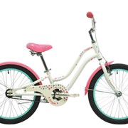 Велосипед Pride Angel 20 (2019), Цвет рамы white/pink фотография