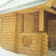 Баня деревянная. фотография