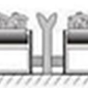 Ковер грязезащитный алюминиевый “ворс - скребок“ ВС 40 фото