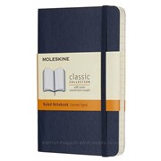 Блокнот Moleskine Classic Soft Pocket, 192 стр., синий, в линейку