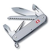 Нож перочинный VICTORINOX Farmer, 93 мм, 9 функций, алюминиевая рукоять, серебристый (50145) фото