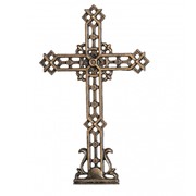 Крест на памятник МКМ (со сквозными отверстиями) фото
