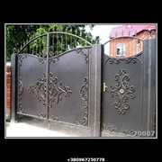 Кованые ворота №9 фото