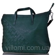 Кожаная женская сумка LILOCA LC10293-green