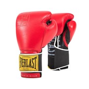Боксерские перчатки Everlast 1910 Classic 16oz красный P00001708 фотография