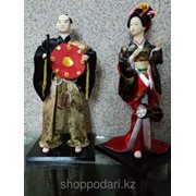 Статуэтки самурай и гейша Код: фотография