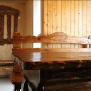 Деревянная мебель для сауны и бани. фото