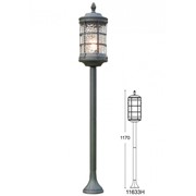 Уличный садово-парковый светильник Ultralightsystem QMT 11633Н Lettera
