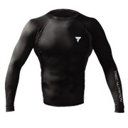 Спортивное питание MEN-S Trec Wear - Small White Logo T - RUSH 002/Long Sleeve/Black