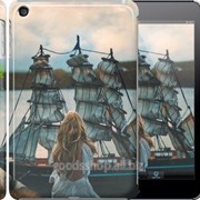 Чехол на iPad mini 3 Девушка и корабль 2982c-54 фотография