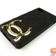 Накладка iPhone 4/4S CHANEL (силикон) черный 70142a фотография