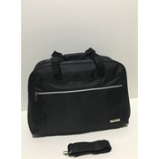 Мужская спортивная сумка 55-35 см черная фото