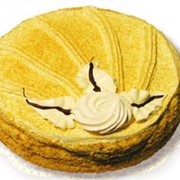 Торт Медовый по домашнему суфлейный 0,8 кг фото