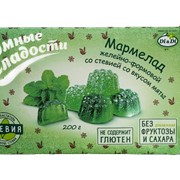 Мармелад “Умные сладости“ желейно-формовой со стевией со вкусом мяты фотография