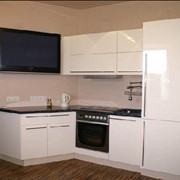 Изготовление встроенной кухонной мебели под заказ Киев фото