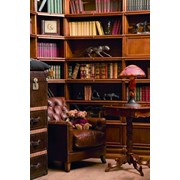 Мебель на заказ из ценных пород дерева от производителя Вандиксон для кабинетов и библиотек.