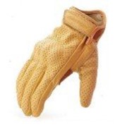 AGVSPORT Кожаные перчатки Classic, беж, перфорация