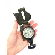 Армейский компас Lensatic (пластик, олива) фотография